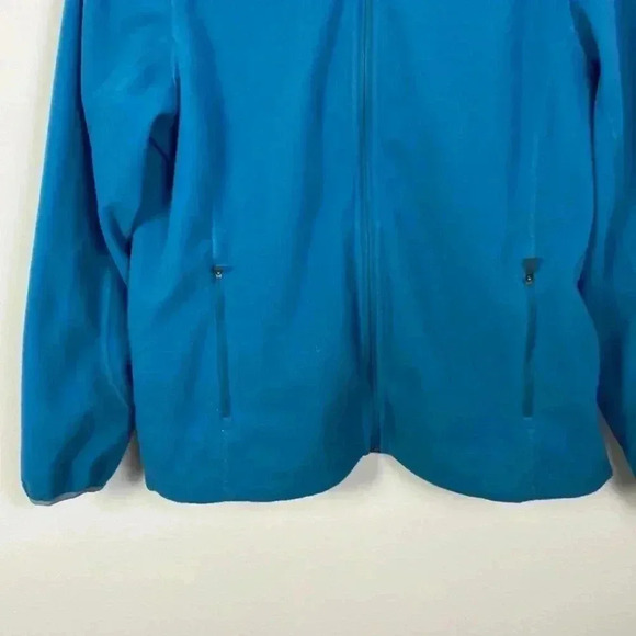 L.L. Bean Women’s Large Hooded Fleece Jacket Blue Casual Comfortable Cozy Winte - Picture 2 of 7